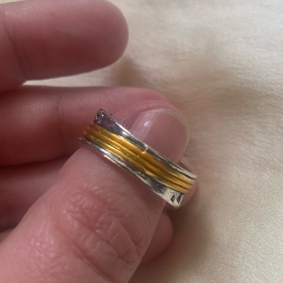 Siren Mixed Metal Ring - Picture 4 of 4